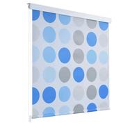 Shower Curtain Roller Blind White Home Bathroom Divider Privacy Screen