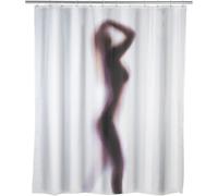 Shower Curtain Silhouette 180X200 Cm Including Rings Bathtub Curtain