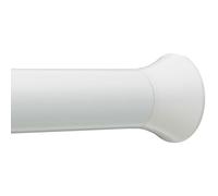 Shower Curtain Tension Rod - 61 to 91.4 cm, White