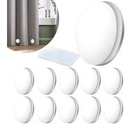 Shower Curtain Weights,10 PCS Magnetic Curtain Weights with Storage Box,4cm Diameter Heavy Duty Curtains Magnets,Waterproof Drapery Clips for Curtains,Tablecloths,and Shower Liners