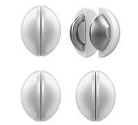 Shower Curtain Weights, Magnetic Silicone Wrapped Heavy Duty Premium Shower Curtain Liner Clips Added Weight - 4 Pack(White)