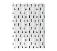 Shower Curtains - Water Drop Pattern Bath Liner For Shower | Textured Washable Flexible Waterproof Cloth Accessories For Bath Tub Inside Window Hotel Bathroom Decoration And Many More