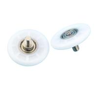 Shower Doo Shower Enclosure Bottom Wheels, Glass Sliding Shower Door Rollers 5 pcs Multiple Sizes(M5x35x5mm)