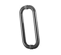 Shower Door Handle Glass Shed Door Handle Stainless Steel Sliding Door Handle/Parts Replacement for Shower Rooms Shopping Malls Offices Swing Door/Color 3/Pitch-300Mm