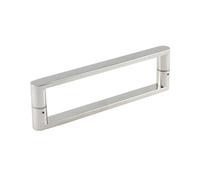 Shower Door Handle,Stainless Steel Glass Handrail,for Bedroom Bathroom Hotel Office,Quick Assembly(Color 3,Hole Spacing 20cm)