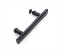 Shower Door Handle Stainless Steel Replacement Parts Matte Black Single | Pull Push Barn Door Knob Hardware Accessories | Bathroom Towel Bar