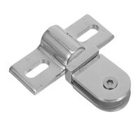 Shower Door Hinge, Zinc Alloy Pivot Clamp for Glass Shower Doors