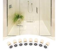 Shower Door Roller, Shower Door Wheel Shower Door Pulley with Broad Compatibility Optional Diameter for Bathroom & Shower Experience (23mm)