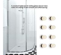 Shower Door Roller, Shower Door Wheel Shower Door Pulley with Broad Compatibility Optional Diameter for Bathroom & Shower Experience (25mm)
