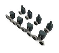 Shower Door Rollers 4pcs-8pcs/set Shower Door Enclosures Rollers Runners Wheels Pulleys Upper Part Or Lower Part.Diameter20mm/22mm/23mm/25mm/27mm Shower Door Wheels(4pcs lower4pcs upper-01,20mm)
