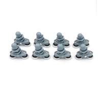 Shower Door Rollers 8pcs Shower Door Rollers Wheels Runners Pulley Pulleys 19/23/25/26/27mm Diameter(23mm)