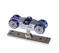 Shower Door Rollers Bifold Door Hardware Wooden Sliding Door Pulley Furniture Hardware Wheel Roller Wall Door Folding Door Roller