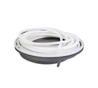 Shower Door Seal Strip, Clear Shower Screen Seal Strip 1-9.5mm O-Shaped Silicone Transparent(5.5mm(5m))