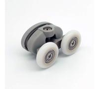 Shower Door Wheels | 20mm, 23mm or 25mm | Uppers or Lowers | Double Twin Shower Door Rollers Runners | ROLL020 (Upper Wheel (20mm))