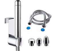 Shower Douche Kit, Shower Head Douche Attachment for Colon Cleaner System with 59 inch Shower Hose, Hook up and 3 Nozzle for Men Women Cleaning