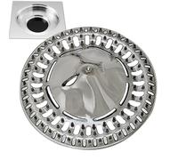 Shower Drain Cover - 7.6 Cm, Bathroom Floor Siphon, Debris Protection | Home Basin Toilet Utility Sink Restaurant Cleaning Hygiene Accesso