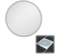 Shower Drain Cover Hair Catcher Drain Filter Bathroom Protector Stainless Steel Sink Strainer Drain Hair Catcher Bathtub Hair Catcher for Bathroom Kitchen Prevent Drain Clog 4.72 inch (12cm) (Steel)