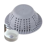 Shower Drain Hair Catcher - 11.3 x 11.3 cm Floor Breaker, Non Slip Protector Easy Cleaning, Prevents Clogs And Hair Blocks | Bathrooms In Home