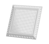 Shower Drain Hair Catcher/Drain Strainer/Shower Drain Cover for Bathroom Floor Drain, Stainless Steel and Silicone (Patented Product)