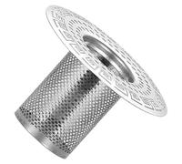 Shower Drain Hair Catcher, Stainless Steel Bathtub Drain Filter, Removable Bathroom Sink Strainer, Anti-Clog Catching Net for Bathroom, Kitchen, Wash Basin