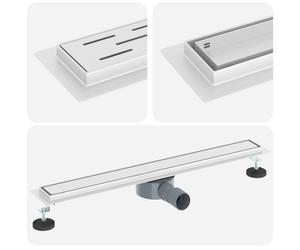 Shower Drain Height Adjustable Stainless Steel 304 Bathroom Fixture vidaXL