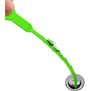 Shower Drain Unblocker - Cleaning Tool for Clogged Drains, 21 Inch Tub Drain Removal Tool Sink Snake Cleaner Hair Cleaner