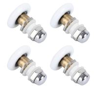 Shower Eccentric Rollers 4 Pcs for Bathroom Glass Sliding Door