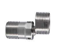 Shower Elbow Adapter - 4.9x2.42cm Steel Faucet Foot, Angled Curved Connector, Strong Showering Component | Adjustable Stainless Easy Clean Bathroom Fixture Attachment Storage Accessory
