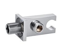 Shower Elbow Holder, Shower Bracket Holder, Bathroom Brass Handheld Head Hose Brass Head Bracket Wall Connector