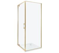 Shower Enclosure DARLI 700 x 700 x 1850 mm Gold