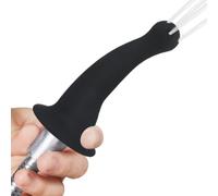 Shower Enema Douche Nozzle for Men Women Silicone Shower Cleaner Enema Douche System,Handheld Water Shower Nozzle Anal Rinse Vaginal Cleaning Kit