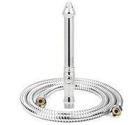 Shower Enema Hose and Nozzle System W/ 5ft Handheld Shower Hose for Douche Colonic Cleanse Kit