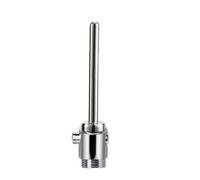 Shower Enema Nozzle System, Portable Travel Enema Shower Enema System Water Control Valve for Men and Women Reusable Douche Nozzle Cleansing Colonic Douche System Cleaner(Thin Tube)