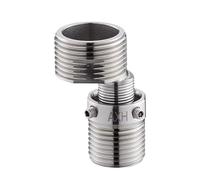 Shower Faucet Angle Valve - Adjustable Leak-proof Water Control Connector | 55G Wall Sanitary Adapter, Bathroom Flow Regulation Kit, Safe Thread Repair Part for Kitchen, Hotel, Commercial