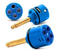 Shower Faucet Ceramic Cartridge 4 Way Panel Replacement Brass Diverter D 35mm L 55mm