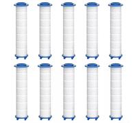 Shower Filter for Handheld Shower Head, 10 Pack 15 Stage Replacement Filters for Hard Water Remove Harmful Substances, 8cm×2.4cm