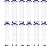 Shower Filter for Handheld Shower Head, Set of 12 Replacement PP-Cotton Filters Cartridge for Hard Water Remove Chlorine and Harmful Substances, 3.7in