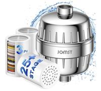 SHOWER FILTER PACKAGE - ANTI CHLORINE SPECIALTY ! - 25+ Stage - 3 Cores - Boosting Output - Remove 99.99% Impurities AND 97.45% Chlorine - Improving Skin, Hair and Nails's Condition