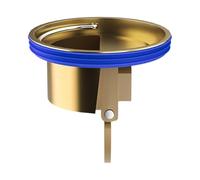 Shower Floor Drain - 4.5 x 4.2 cm, Brass Air Freshener Odor Blocker, Self-Closing Plug | Drain Core for Bathroom, Kitchen, Toilet | Anti-Refo Device