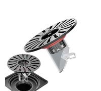 Shower Floor Drain - Floor Pipe Drainage, Modern Bathroom Outlet, Stainless Steel Grid Cover, Waterproof