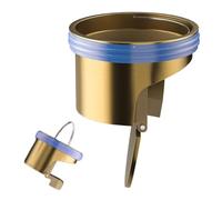 Shower Floor Siphon Air Freshener Brass Odor Blocks - Easy Installation, Drain Plug, Automatic Closing for Floor, Kitchen, Bathroom Helps Keep Your Trust