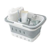 Shower - Foldable Spa with Handle,Portable Shower Organizer for Bathroom | Caravan Home Dorm Camping University Apartment Adult Child, grey, Se référer au descriptif, Refer to description