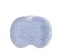 Shower Foot and Back Scrubber Massage Pad,Shower Foot Back Scrubber,Shower Foot Scrubber Mat with Non-Slip Suction Cups,Foot Back Scrubber Massage Pad in Shower,for Men and Women(Blue)