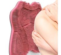 Shower Foot Cleaning Mat with Non-Slip Suction Cups, 2025 New Back Feet Cleaning Pad for Back Washing Machine, Exfoliating Bath Wash Pad