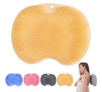 Shower Foot Massager Scrubber, Wall Mounted Back Scrubber, Foot Cleaner Massager Mat with Non-Slip Suction Cups for Foot Care, Exfoliation, Spa