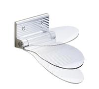 Shower Foot Rest,Foldable Feet Support | Screw Mounting Shower Foot Holder | for Bathroom Corner Inside Dorm Outdoor Desk Kitchen RV Spa Toilet Home