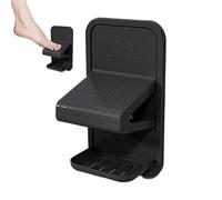 Shower Foot Rest for Shaving Legs | Foot Stool for Hair Removal in Shower, Wall Step without Drilling with Tray for Bathroom Tiles Home Hotel Apartment Seniors Adults