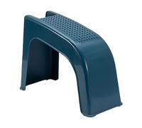 Shower Foot Rest - Portable Foot Care Chair | Elevated Manicure Stool with Non Slip Base | Comfortable Grooming Stand for Women Men | 14.76x11.02x6.5 Inches Relaxing Nail Seat for Travel
