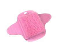Shower Foot Scrubber Mat, Lazy Foot Scrubbing Brush with Nonslip Suction Cups Shower Foot Cleaner Feet Cleaner Washer Brush Foot Dead Skin Callus Remover Foot Massager Mat for Men and Women (B)
