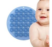 Shower Foot Scrubber Mat - Silicone Feet Massager Pad - with Suction Cups Silicone Foot Scrubber Shower Mat,for Dead Skin, Back, Men, Women, Child, Mother, Family, Seniors, Pregnant